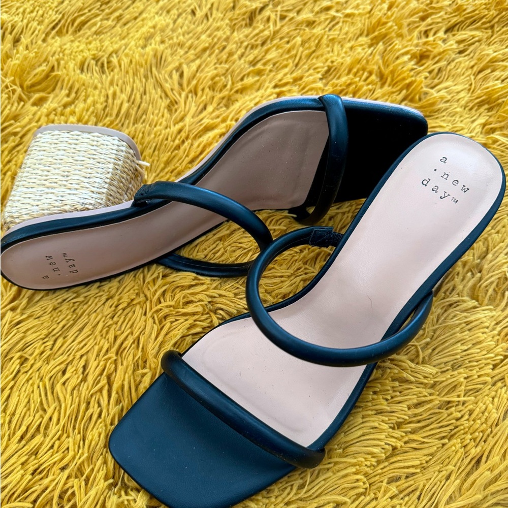 Summer chunky heeled Sandal